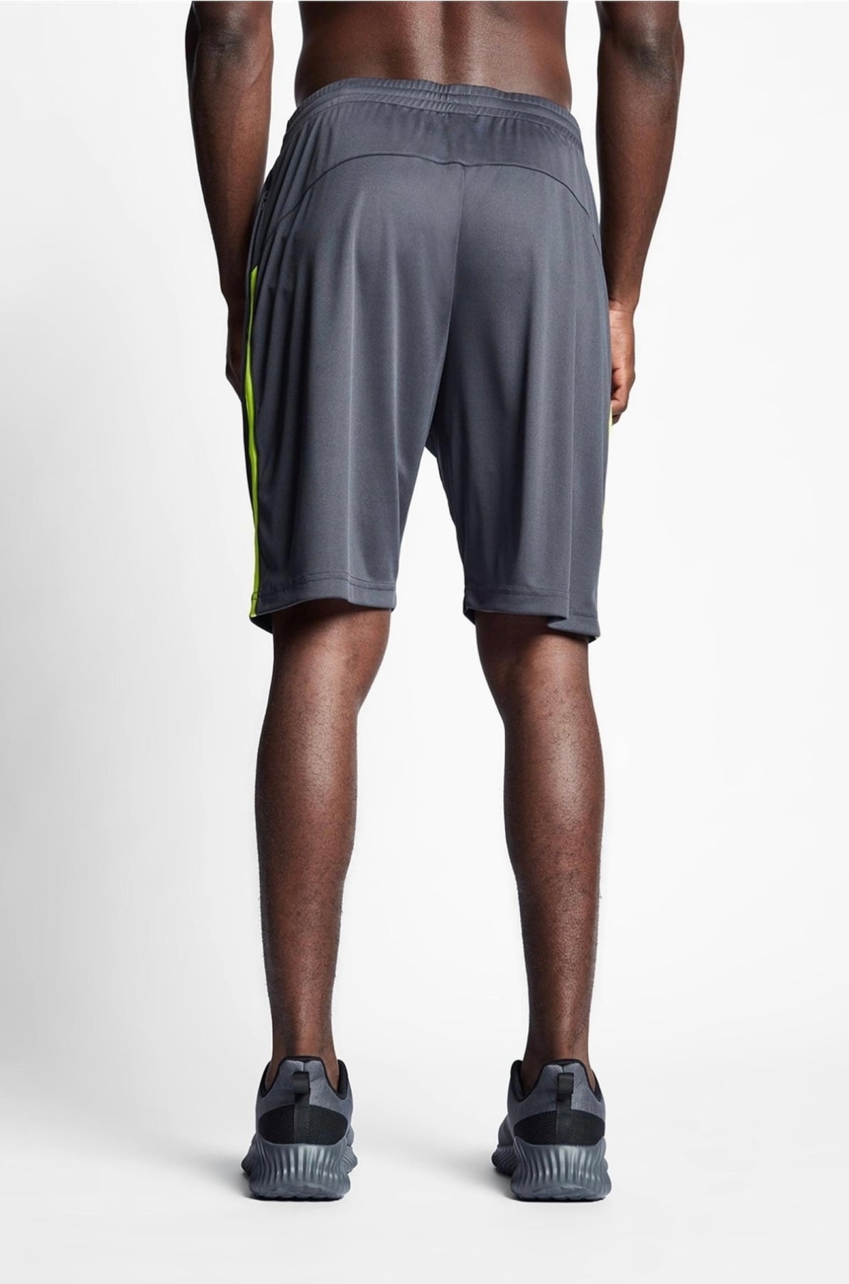 Lescon Anthracite Neon Green Men's Shorts 20S-1224-20B