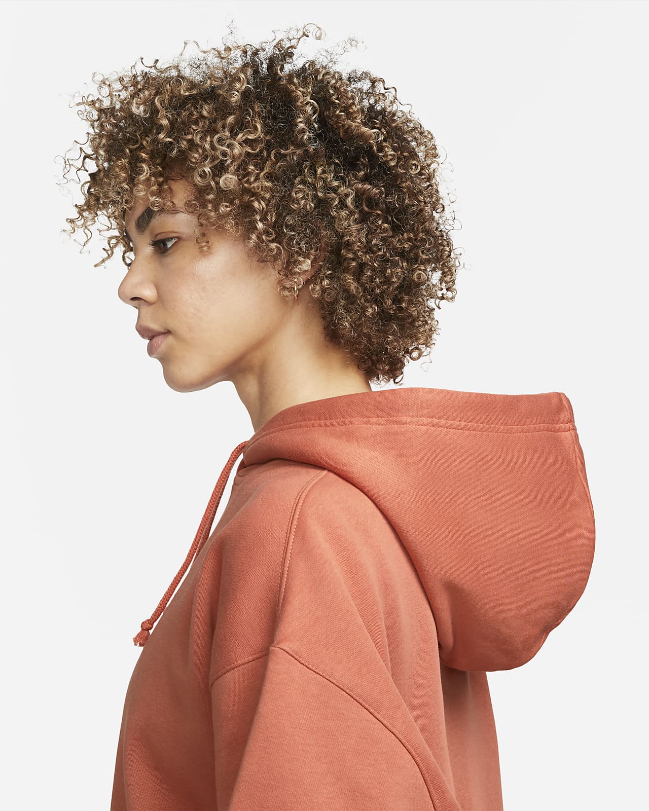 Nike Sportswear Collection Essentials Loose Fit Fleece Hoodie WOMEN