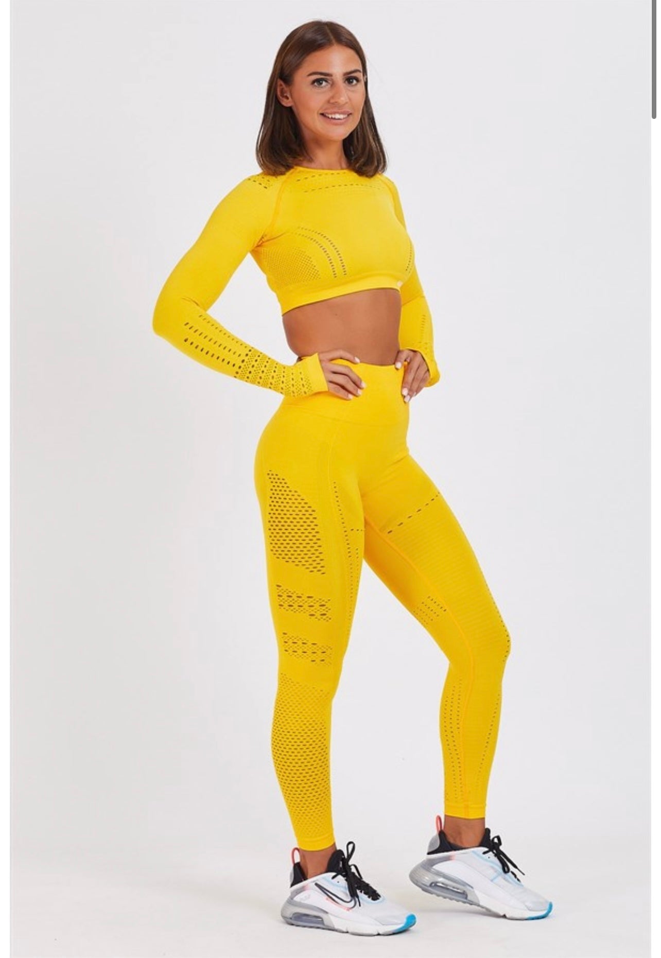 Womens Active Yoga Set With Bra, Bulift Pocket, And Leggings Sportswear Set  For Gym And Workout C161/C162 From Managuazi, $27.74