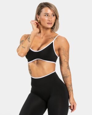 Teveo Contrastline Bra ‘Black’