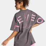 Teveo Signature Oversized T-Shirt ‘Graphite’ - M