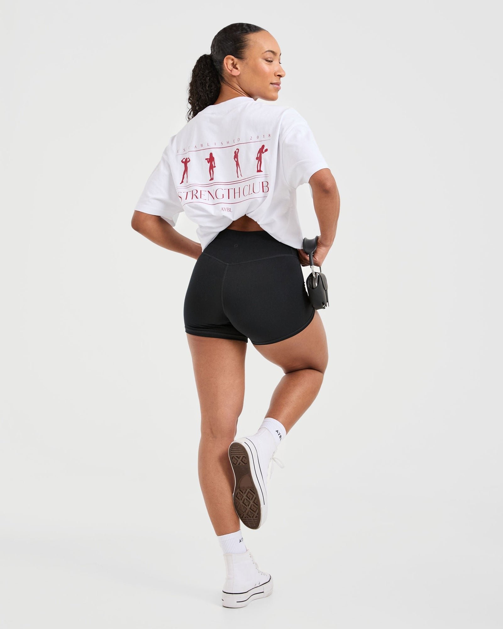 AYBL STRENGTH CLUB OVERSIZED T SHIRT - Image 3