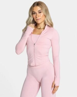Teveo Femme Shaping Zip Jacket  ‘Light Pink’
