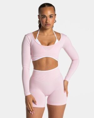 Teveo Contrastline Longsleeve ‘Pink’