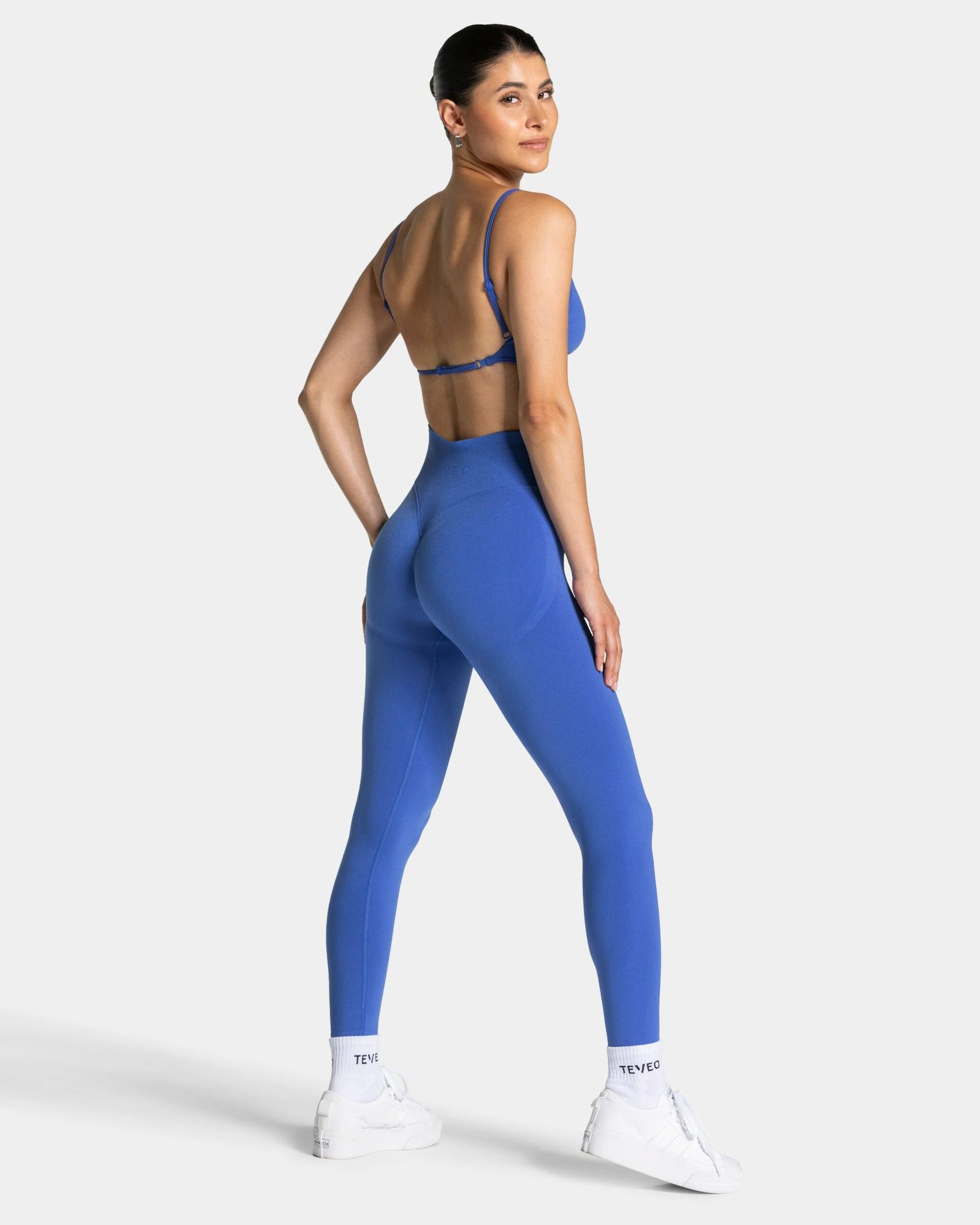 TEVEO Sculpt Scrunch Leggings ‘Royal blue’ - Image 5