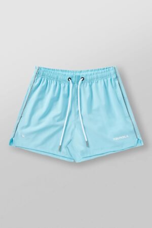 YOUNGLA 1021 - LEG DAY SHORTS {Sky Blue}