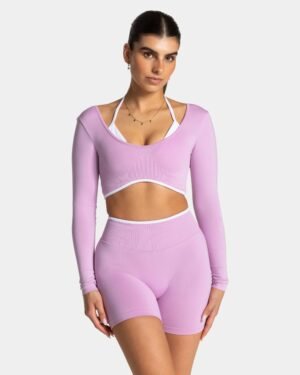 Teveo Contrastline Long Sleeve ‘Orchid’
