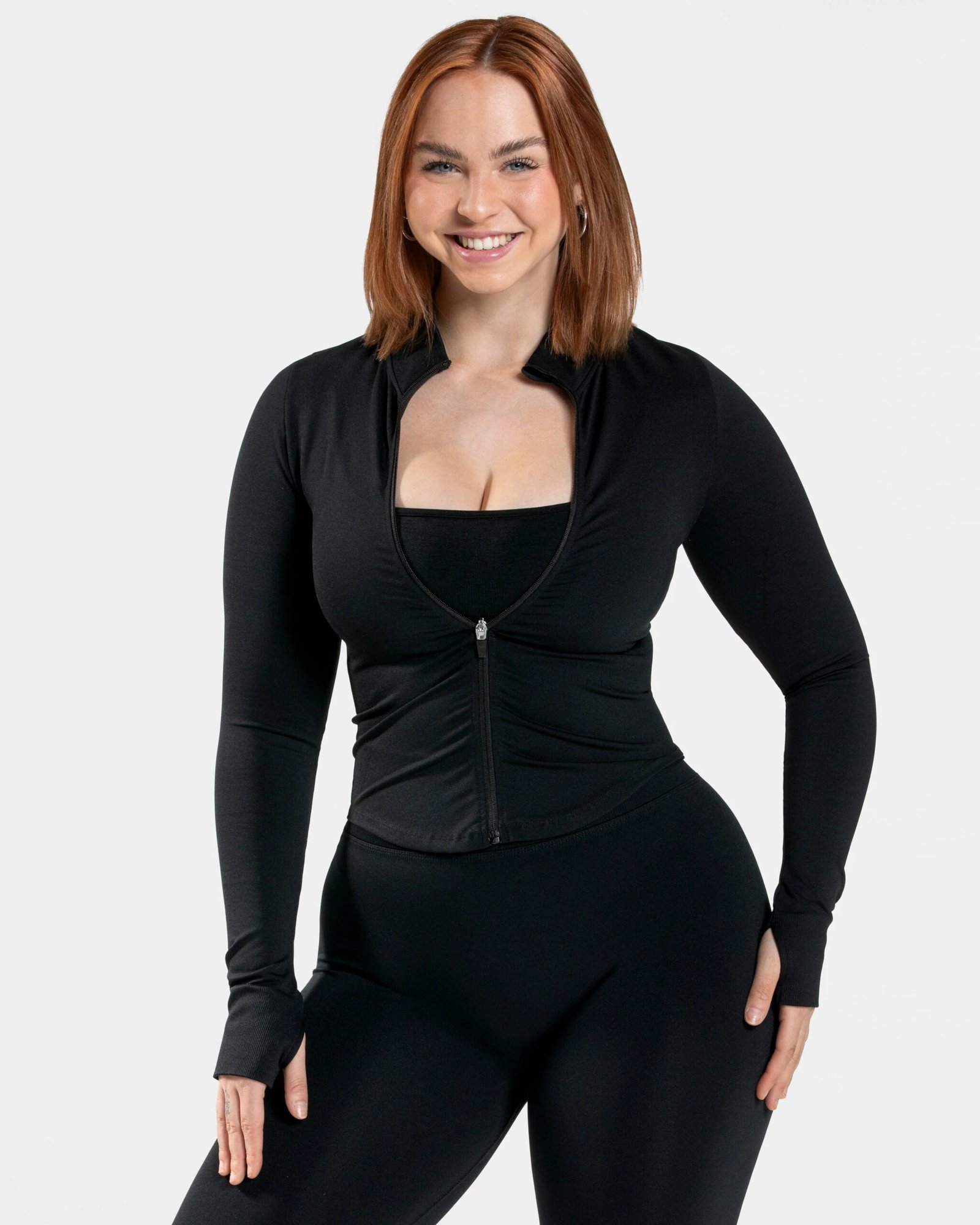 Teveo Femme Shaping Zip Jacket ‘Black’
